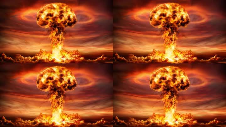 4k震撼原子弹核弹爆炸蘑菇云特效素材 3840x2160 高清视频素材下载 编号 舞台背景 Vj师网www Vjshi Com