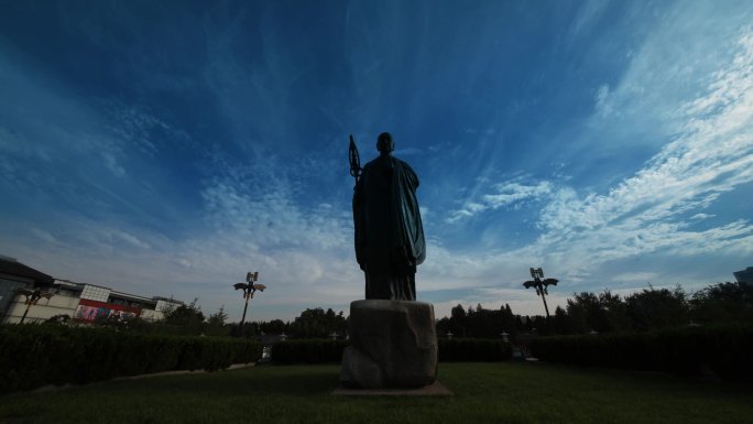 大雁塔北广场玄奘法师大慈恩寺