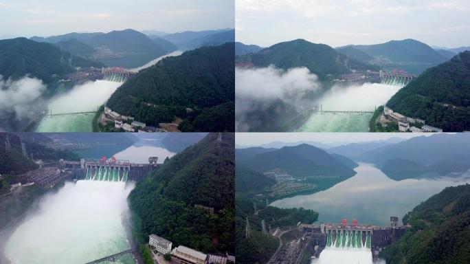千岛湖新安江水库泄洪