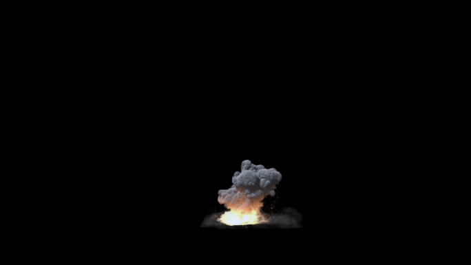 爆炸火焰素材01（带alpha）