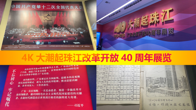 4K深圳改革开放40周年大潮起珠江
