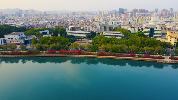 园林城市、公园城市、花园城市4k