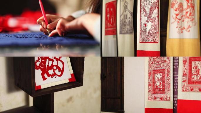 【4K】中国非物质文化遗产剪纸