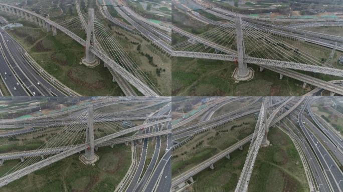 郑州东三环拉索大桥（4K50帧）