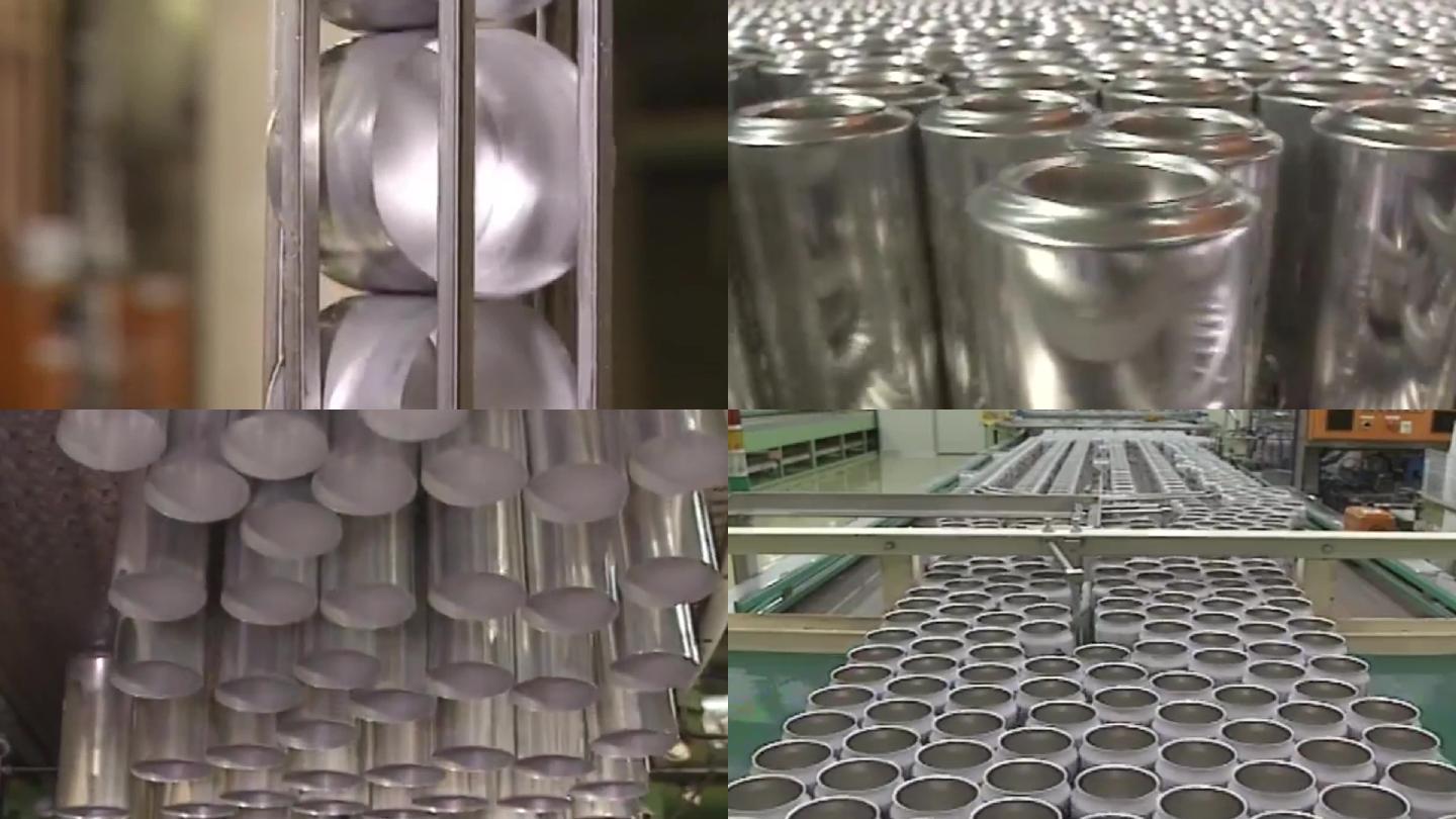 制造回收循环利用铝型材厂易拉罐