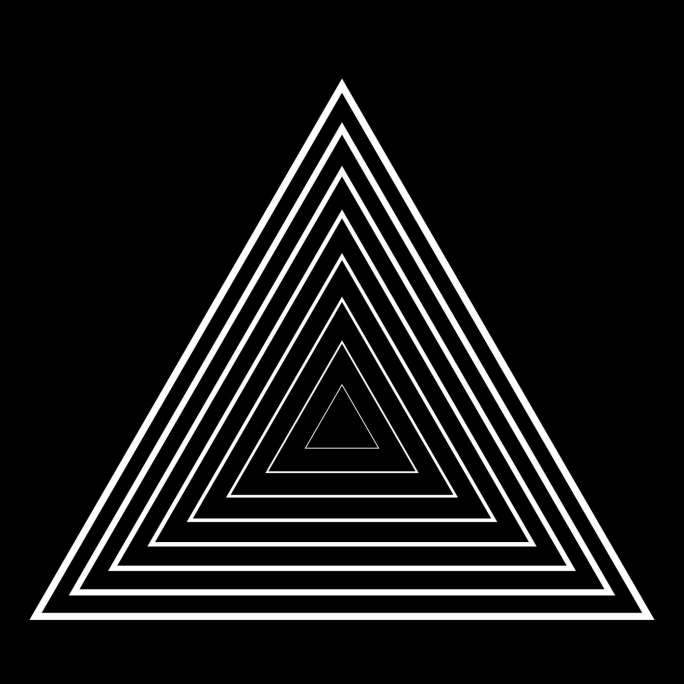【视频】抽象三角形线条01