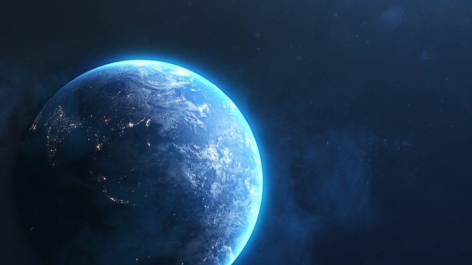 蔚蓝的地球