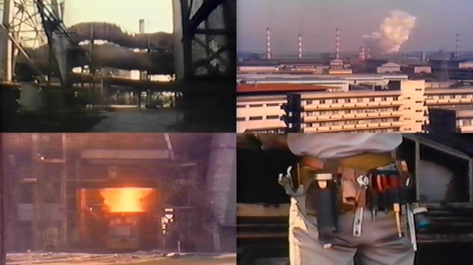 80年代北京焦化厂制造厂房车间