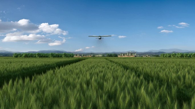 飞机喷洒农药