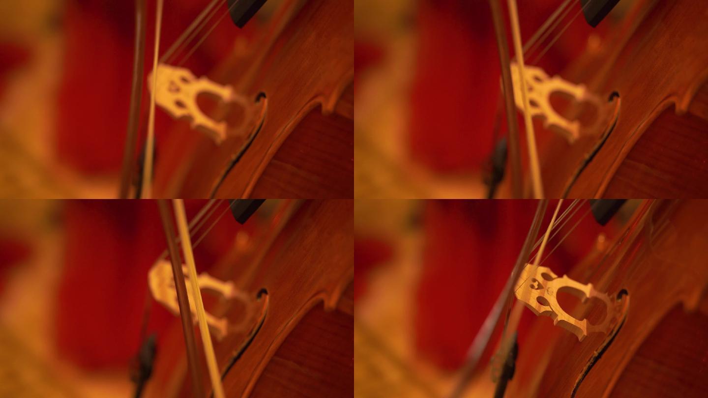 拉琴拉大提琴演奏表演音乐素材