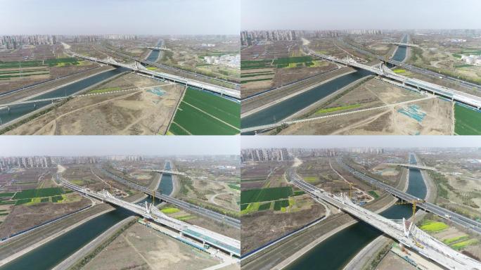 郑州310国道南水北调桥（4K50帧）