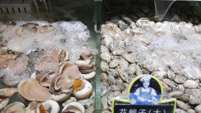生鲜海鲜生活超市购物商场鱼市鱼缸螃蟹