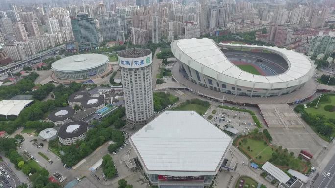 上海体育馆航拍
