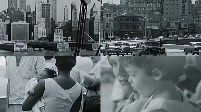 40年代末美国纽约时代广场