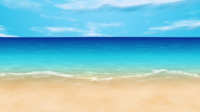 MG动画背景-海滩-白天-2
