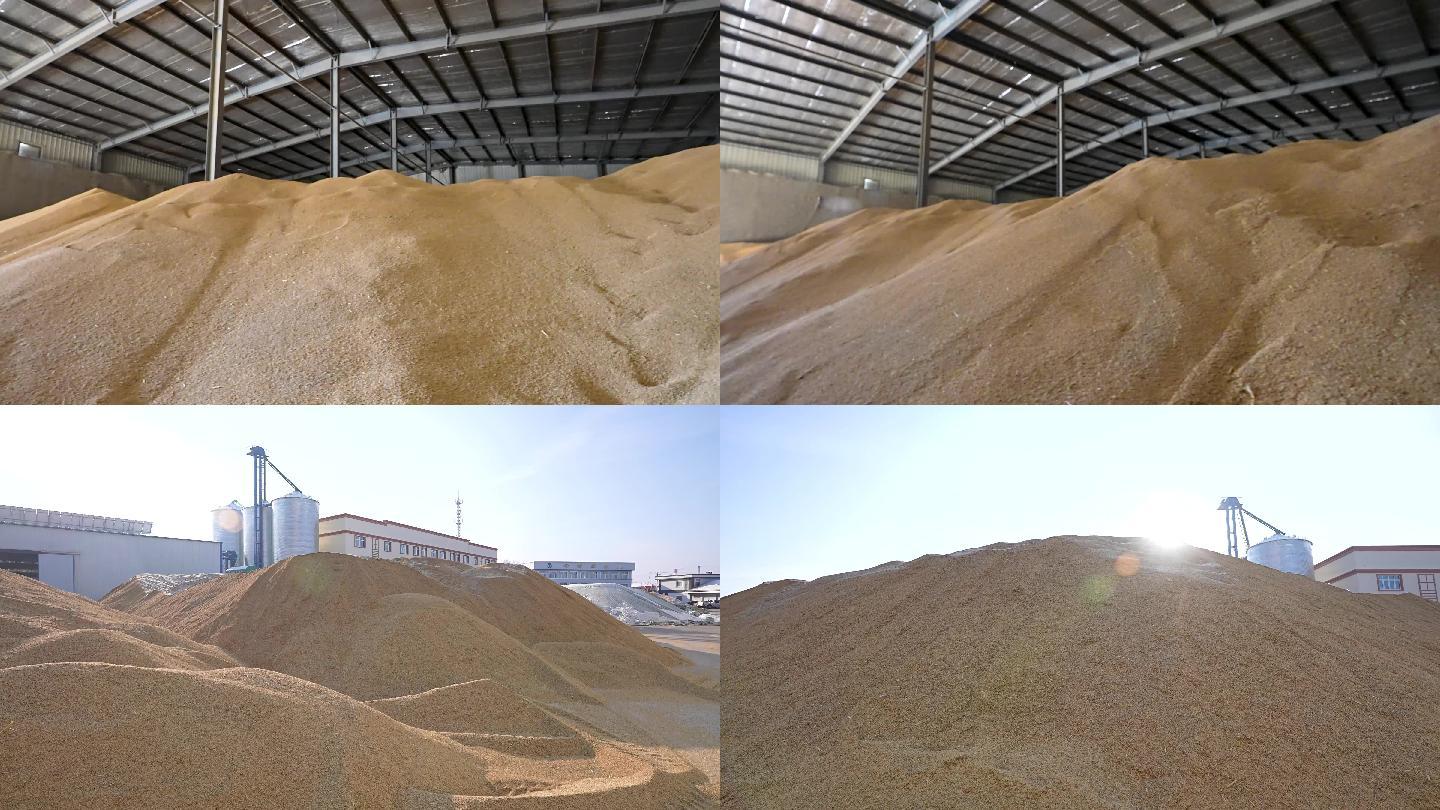 4K大米储存、粮食仓库、粮仓、粮源基地