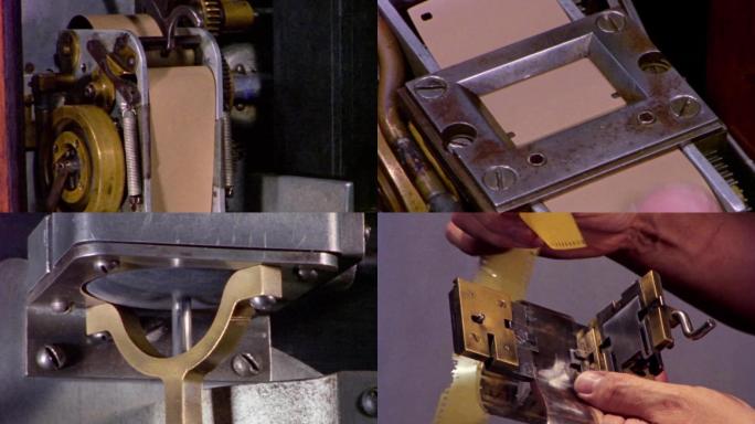 老式发条半自动安装8毫米16毫米摄影机