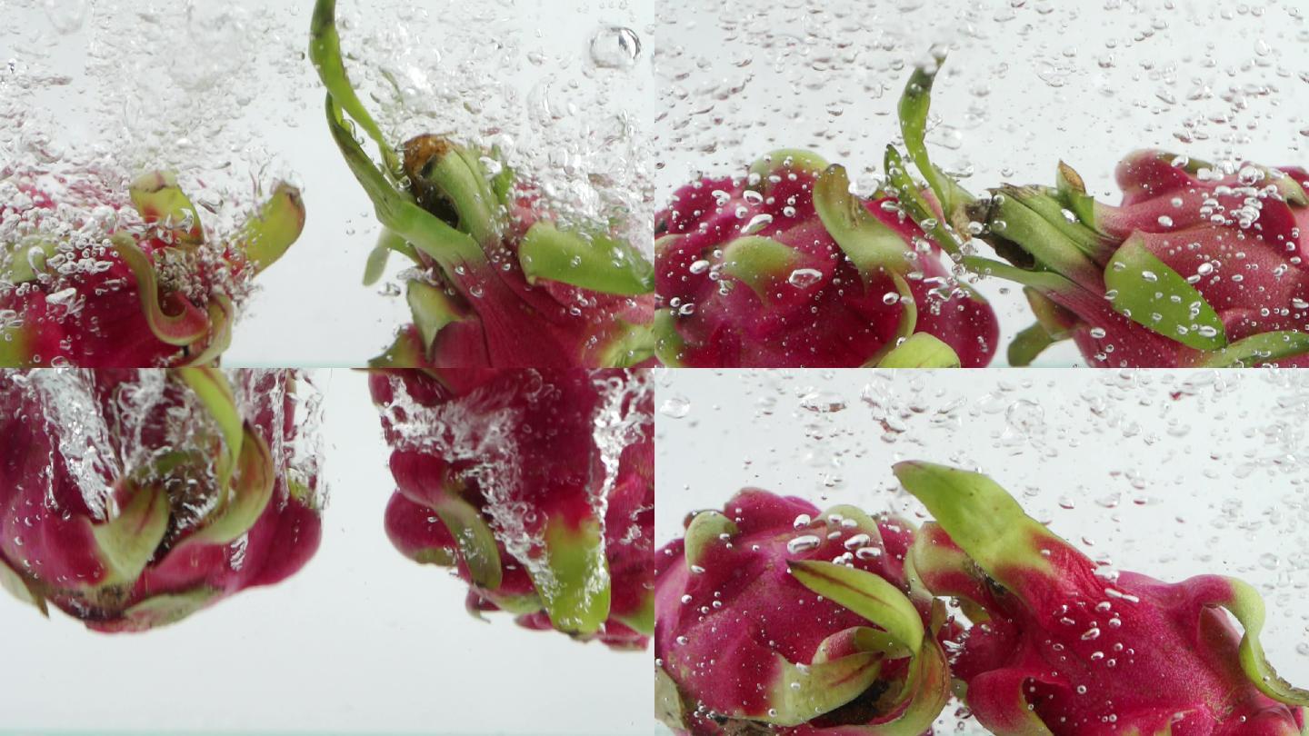 火龙果红心白心水果绿色水果营养水果有机水