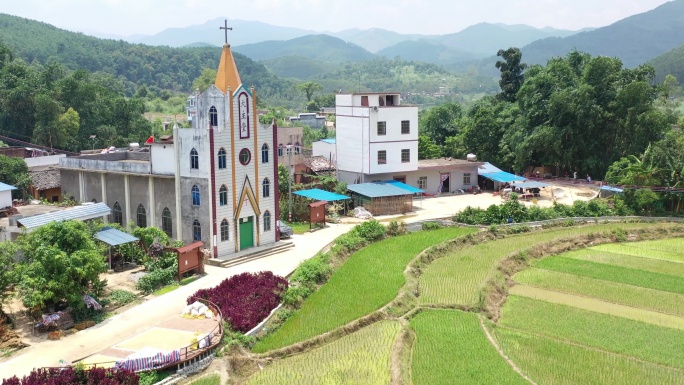 农村天主教堂