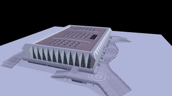 西安奥体中心3D模型