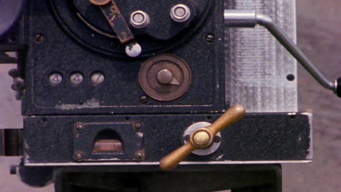 老式早期半自动35毫米16毫米摄影机