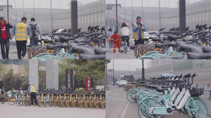 【6K原创视频】共享单车保养