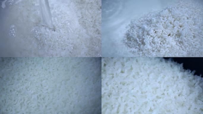 实拍做大米饭过程