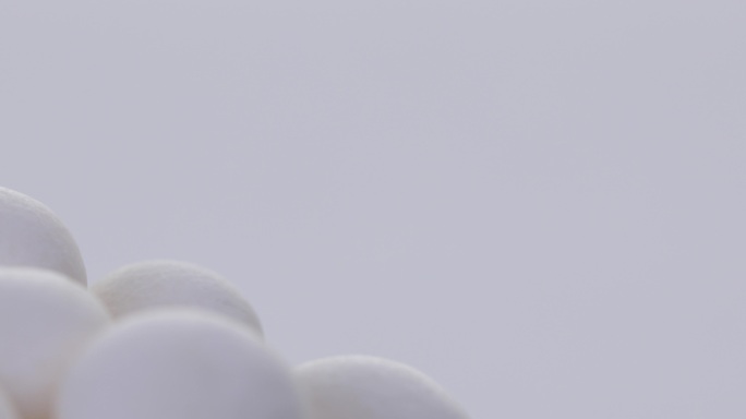 【正版素材】新鲜蔬菜白玉菇特写前移