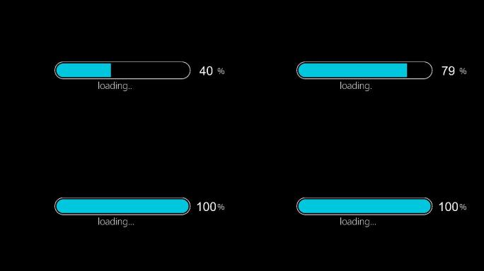 进度条加载动画4K