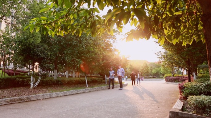 大学校园大学生校园生活