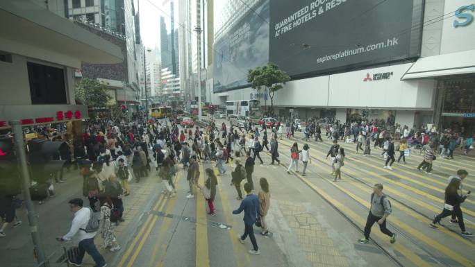 香港人行道升格