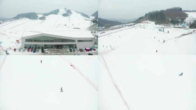 4K恩施绿葱坡滑雪场