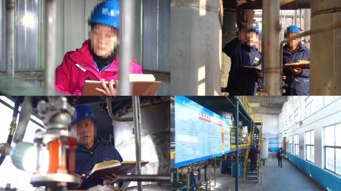 化工厂检查设备