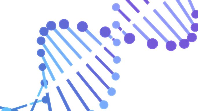 DNA双螺旋结构AE动画