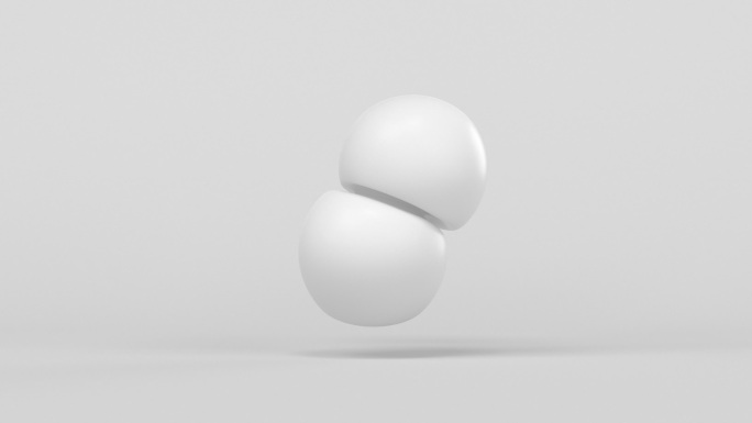 创意弹性球体3D渲染