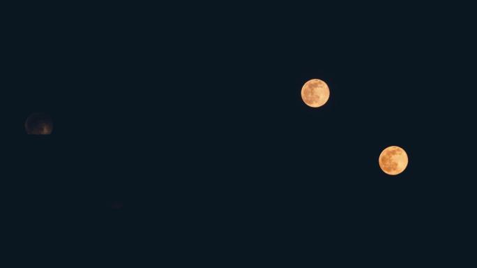 4K月亮穿云延时摄影