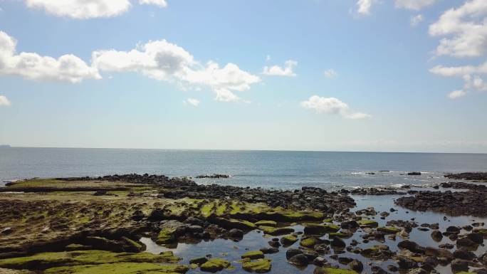 4k济州岛航拍海景1