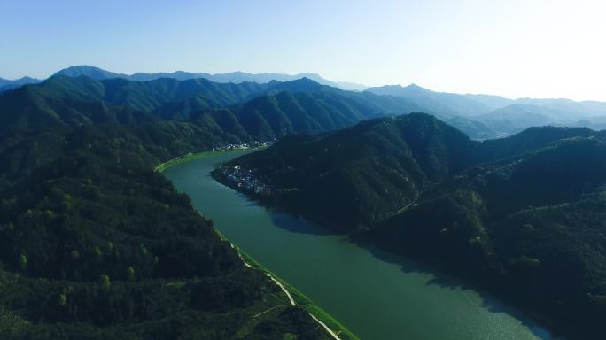 新安江山水画廊4k超清航拍