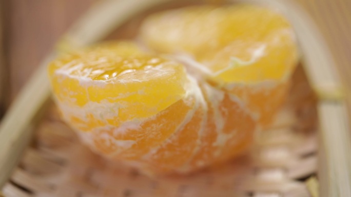 橙子橘子柑橘剥橙子水果