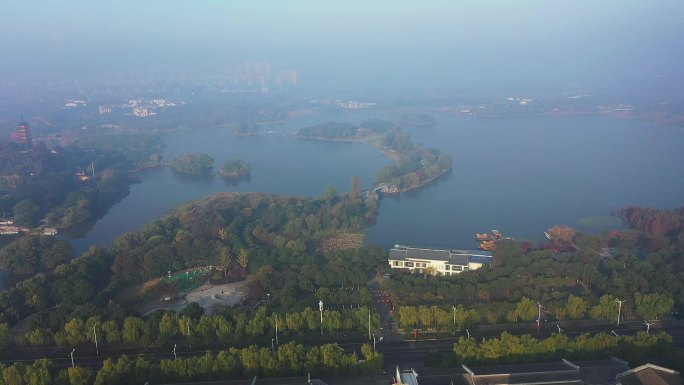 镇江金山寺航拍