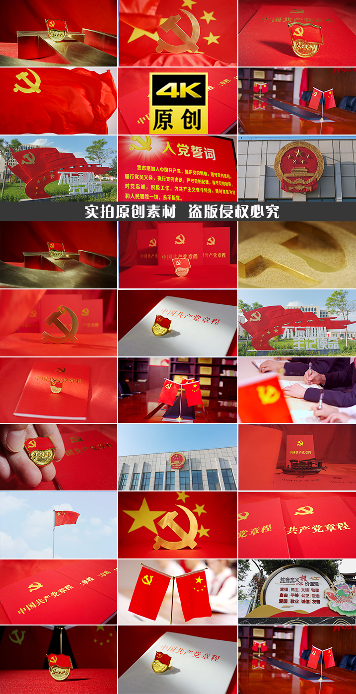 党红色党党建红旗党政旗帜旗宣誓党建党政
