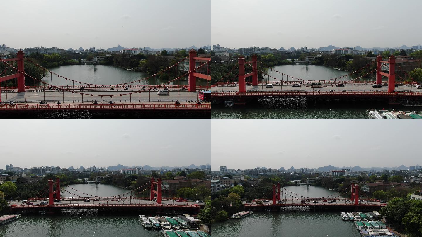 桂林风景航拍高清4K素材