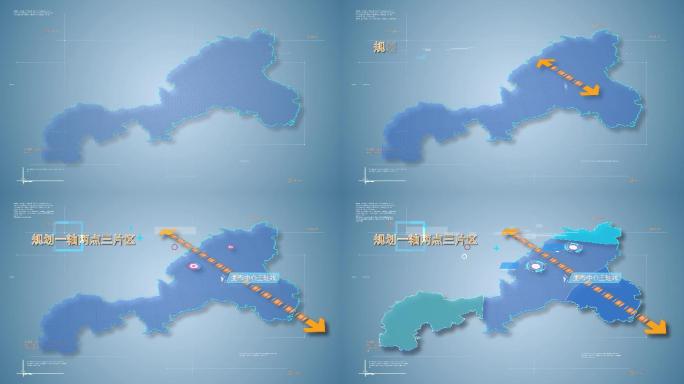 简洁地图区位规划