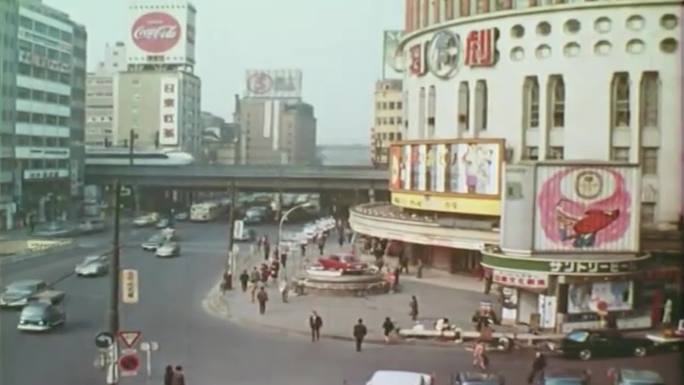 60年代日本东京街景