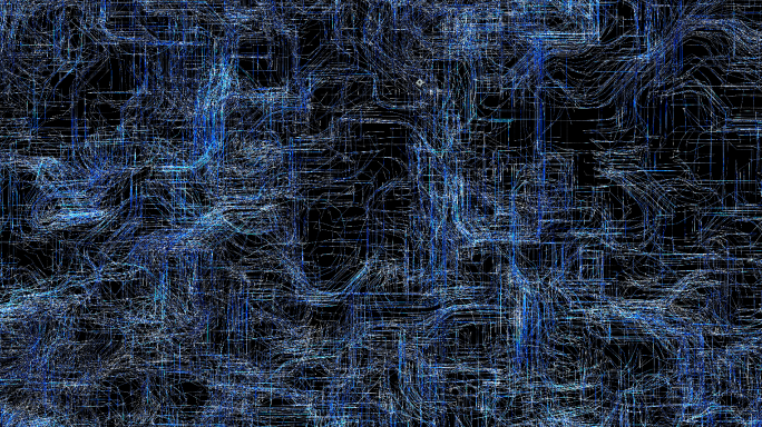 抽象闪烁光泽丝线电路线大尺寸
