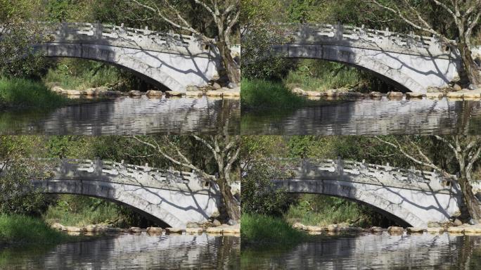 石门国家森林公园小桥流水景区一角