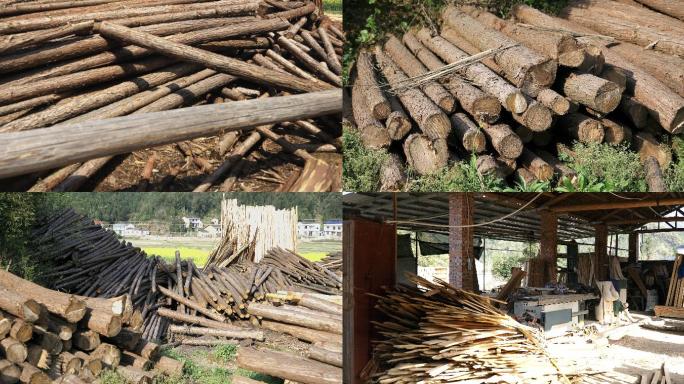 【4K】木材加工厂