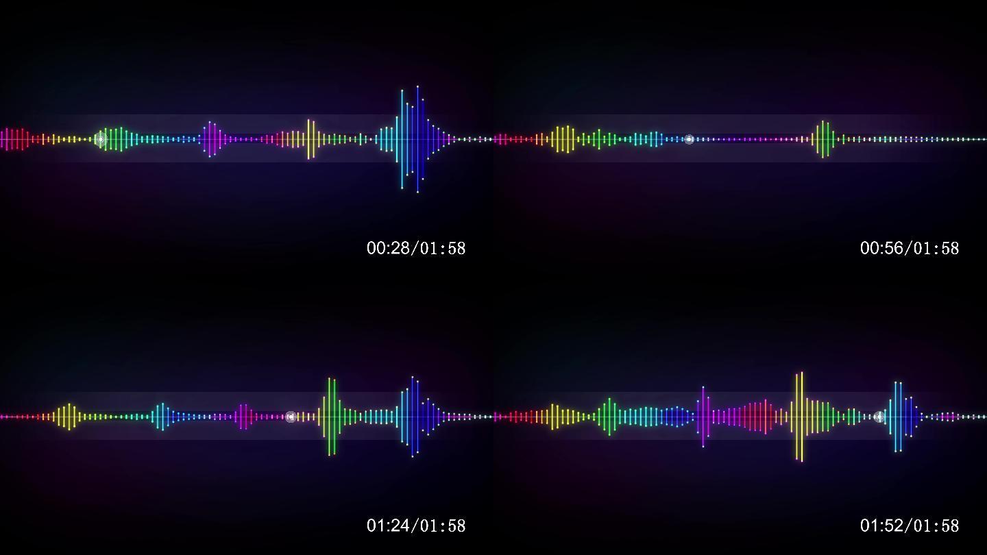 音乐律动动效可视化-条形