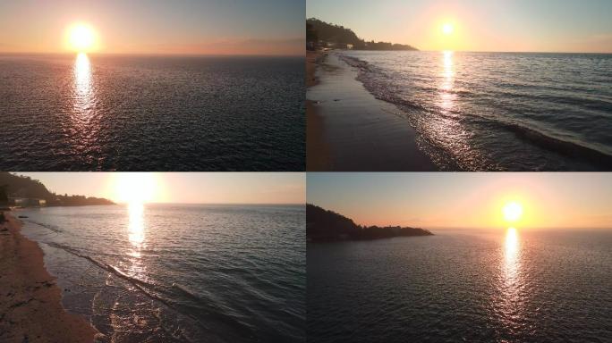【风景】海边的日落和夕阳晚霞