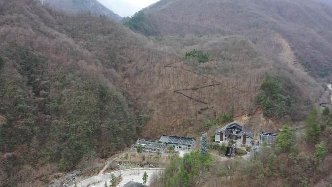 4k神农架官门山景区航拍